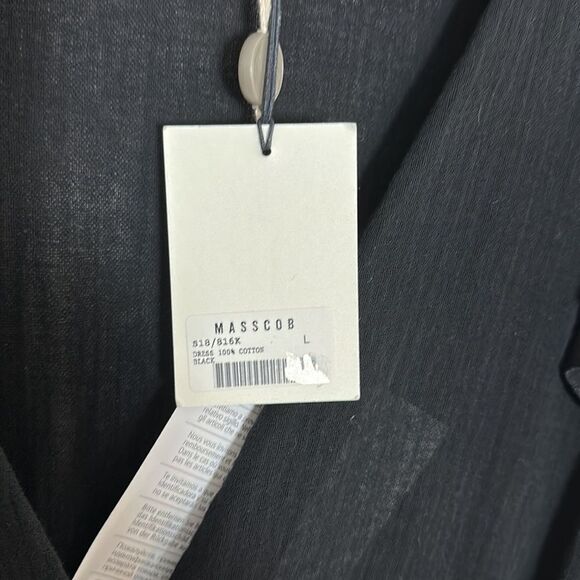 NWT!!  MASSCOB Gardiner ruffle-trimmed dress size L - Picture 13 of 15